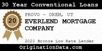 EVERLEND MORTGAGE COMPANY 30 Year Conventional Loans bronze