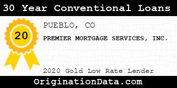 PREMIER MORTGAGE SERVICES 30 Year Conventional Loans gold