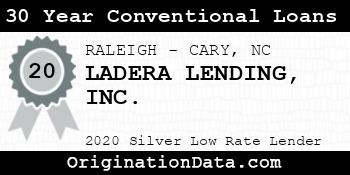 LADERA LENDING 30 Year Conventional Loans silver