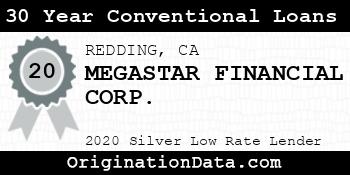 MEGASTAR FINANCIAL CORP. 30 Year Conventional Loans silver