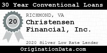Christensen Financial 30 Year Conventional Loans silver