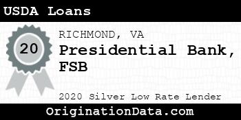 Presidential Bank FSB USDA Loans silver