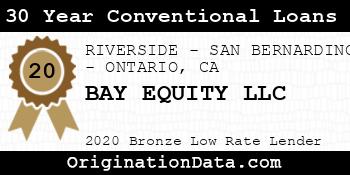 BAY EQUITY 30 Year Conventional Loans bronze