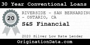 S&S Financial 30 Year Conventional Loans silver
