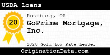 GoPrime Mortgage USDA Loans gold