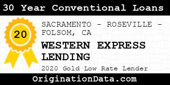 WESTERN EXPRESS LENDING 30 Year Conventional Loans gold