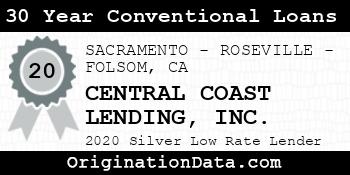 CENTRAL COAST LENDING 30 Year Conventional Loans silver