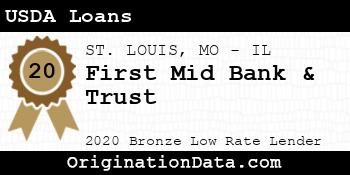 First Mid Bank & Trust USDA Loans bronze