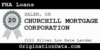 CHURCHILL MORTGAGE CORPORATION FHA Loans silver