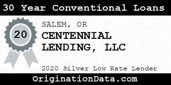 CENTENNIAL LENDING 30 Year Conventional Loans silver