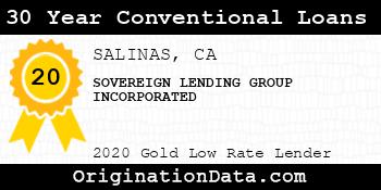 SOVEREIGN LENDING GROUP INCORPORATED 30 Year Conventional Loans gold
