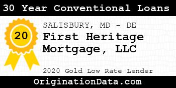 First Heritage Mortgage 30 Year Conventional Loans gold