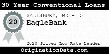 EagleBank 30 Year Conventional Loans silver