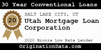 Utah Mortgage Loan Corporation 30 Year Conventional Loans bronze