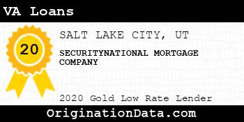 SECURITYNATIONAL MORTGAGE COMPANY VA Loans gold