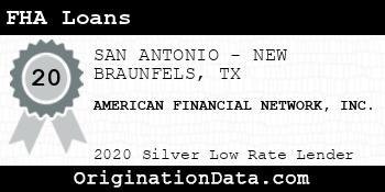 AMERICAN FINANCIAL NETWORK FHA Loans silver
