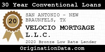 VELOCIO MORTGAGE 30 Year Conventional Loans bronze