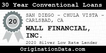 WALL FINANCIAL 30 Year Conventional Loans silver