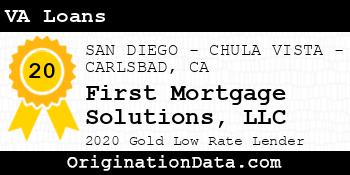 First Mortgage Solutions  VA Loans gold