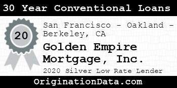 Golden Empire Mortgage 30 Year Conventional Loans silver