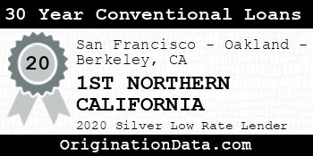 1ST NORTHERN CALIFORNIA 30 Year Conventional Loans silver