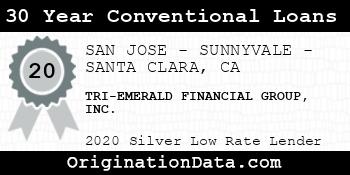 TRI-EMERALD FINANCIAL GROUP 30 Year Conventional Loans silver