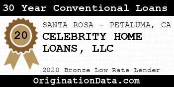 CELEBRITY HOME LOANS 30 Year Conventional Loans bronze