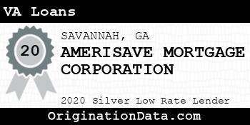 AMERISAVE MORTGAGE CORPORATION VA Loans silver