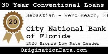 City National Bank of Florida 30 Year Conventional Loans bronze