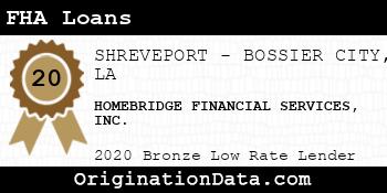 HOMEBRIDGE FINANCIAL SERVICES FHA Loans bronze