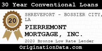 PIERREMONT MORTGAGE 30 Year Conventional Loans bronze