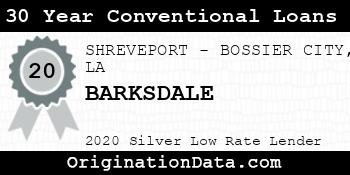 BARKSDALE 30 Year Conventional Loans silver