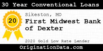 First Midwest Bank of Dexter 30 Year Conventional Loans gold