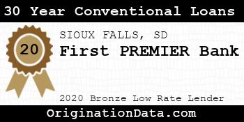 First PREMIER Bank 30 Year Conventional Loans bronze