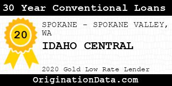 IDAHO CENTRAL 30 Year Conventional Loans gold