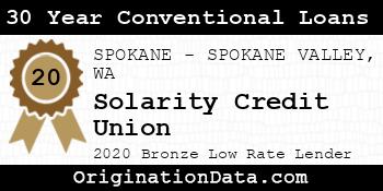 Solarity Credit Union 30 Year Conventional Loans bronze