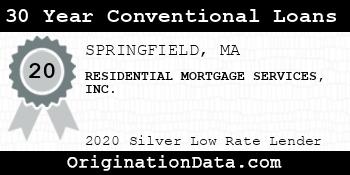 RESIDENTIAL MORTGAGE SERVICES 30 Year Conventional Loans silver