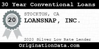 LOANSNAP 30 Year Conventional Loans silver