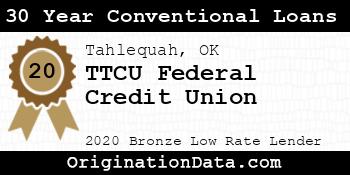 TTCU Federal Credit Union 30 Year Conventional Loans bronze