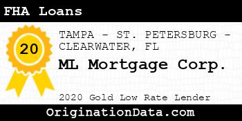 ML Mortgage Corp. FHA Loans gold