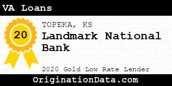Landmark National Bank VA Loans gold