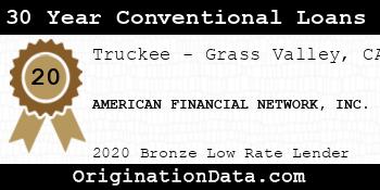 AMERICAN FINANCIAL NETWORK 30 Year Conventional Loans bronze