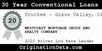 WESTCOAST MORTGAGE GROUP AND REALTY COMPANY 30 Year Conventional Loans silver