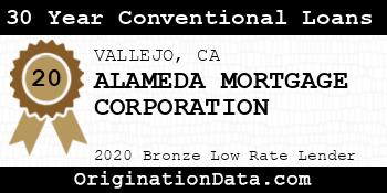 ALAMEDA MORTGAGE CORPORATION 30 Year Conventional Loans bronze