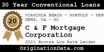 C & F Mortgage Corporation 30 Year Conventional Loans bronze