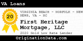 First Heritage Mortgage VA Loans gold