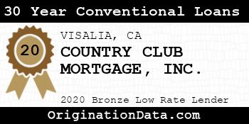 COUNTRY CLUB MORTGAGE 30 Year Conventional Loans bronze