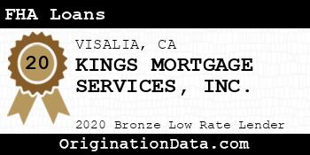 KINGS MORTGAGE SERVICES FHA Loans bronze