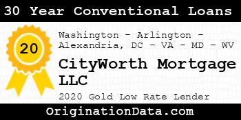 CityWorth Mortgage 30 Year Conventional Loans gold