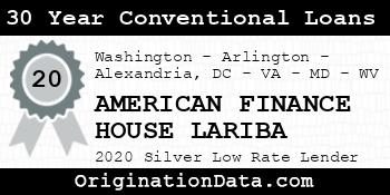 AMERICAN FINANCE HOUSE LARIBA 30 Year Conventional Loans silver